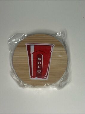 Solo Cup Magnetic Wooden Logo Bottle Opener Offical Solo Branded Promotional NEW